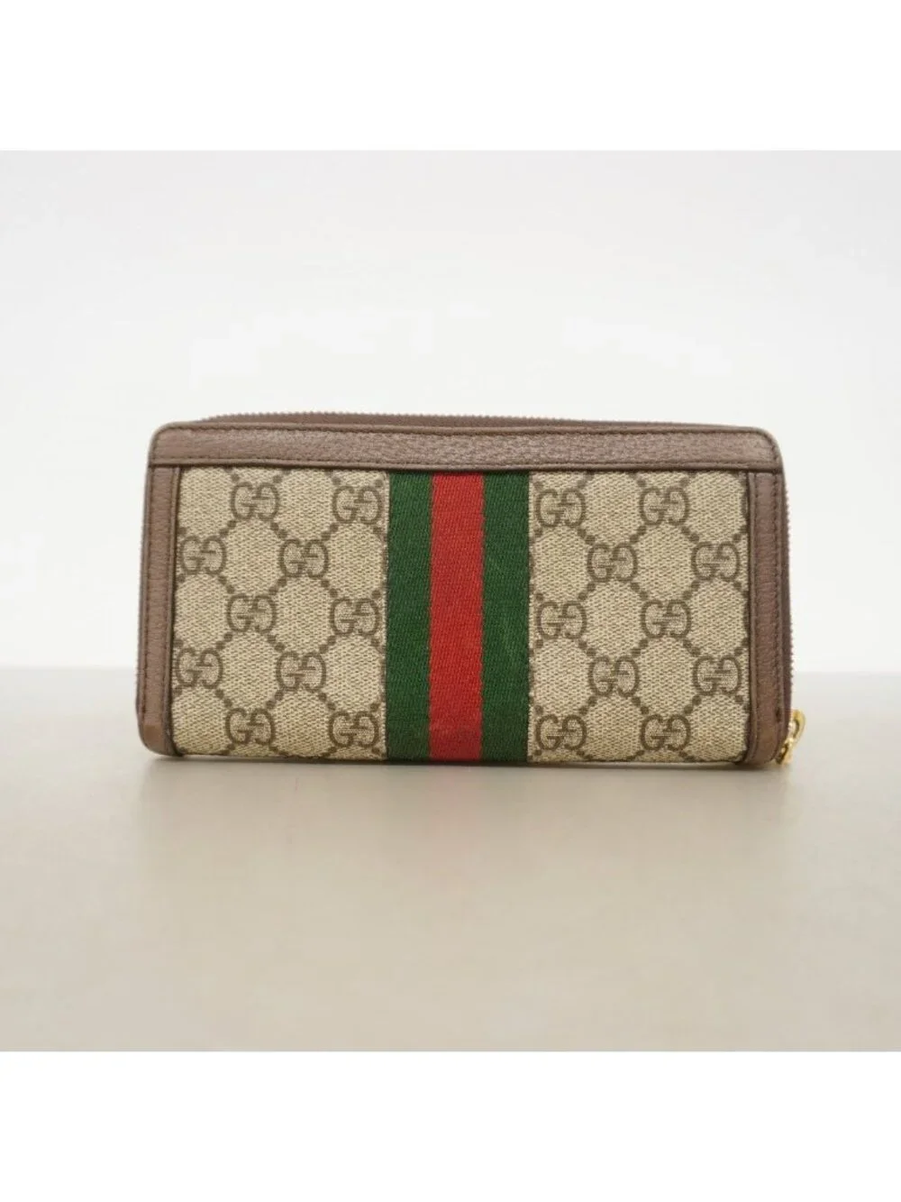 ★SOLD★ Gucci Wallet Ophidia Brown Gold - Picture 8 of 8